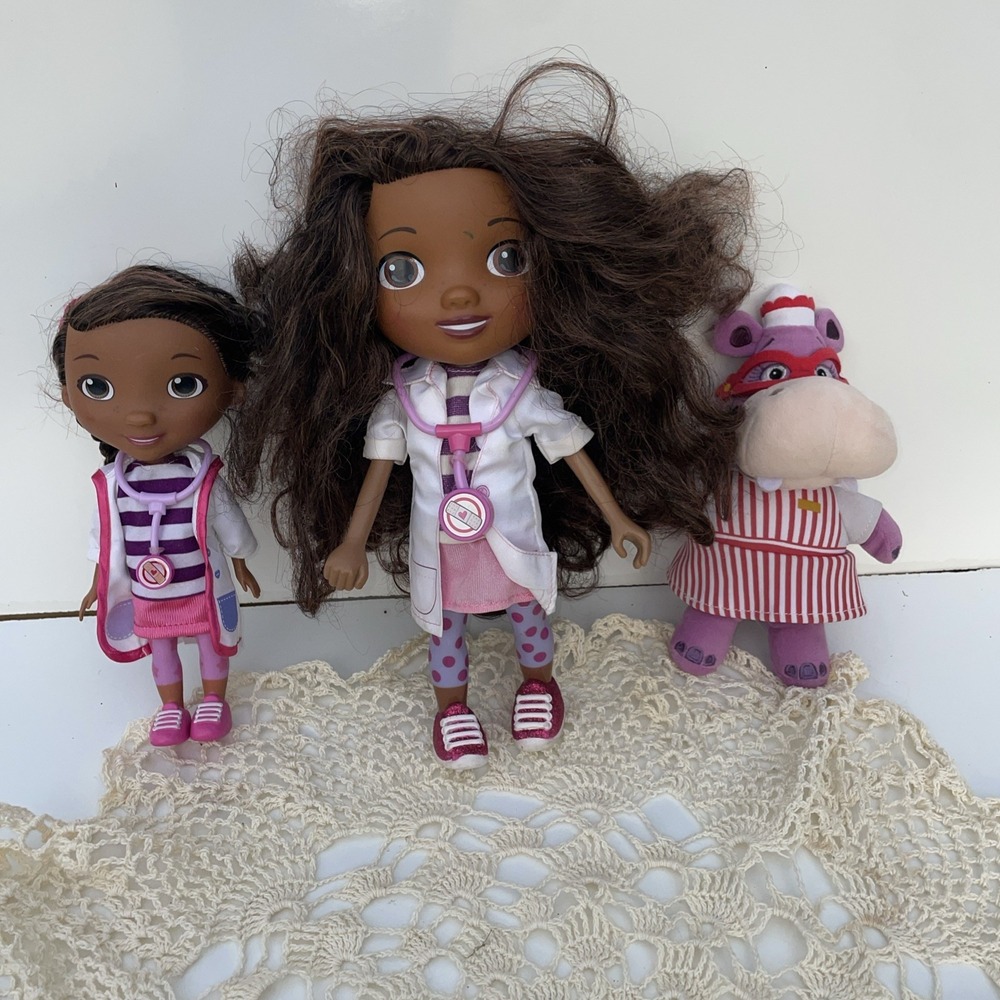 Disney Doc McStuffins Figure Lot Of 3 Disney Toys Dolls Hippo